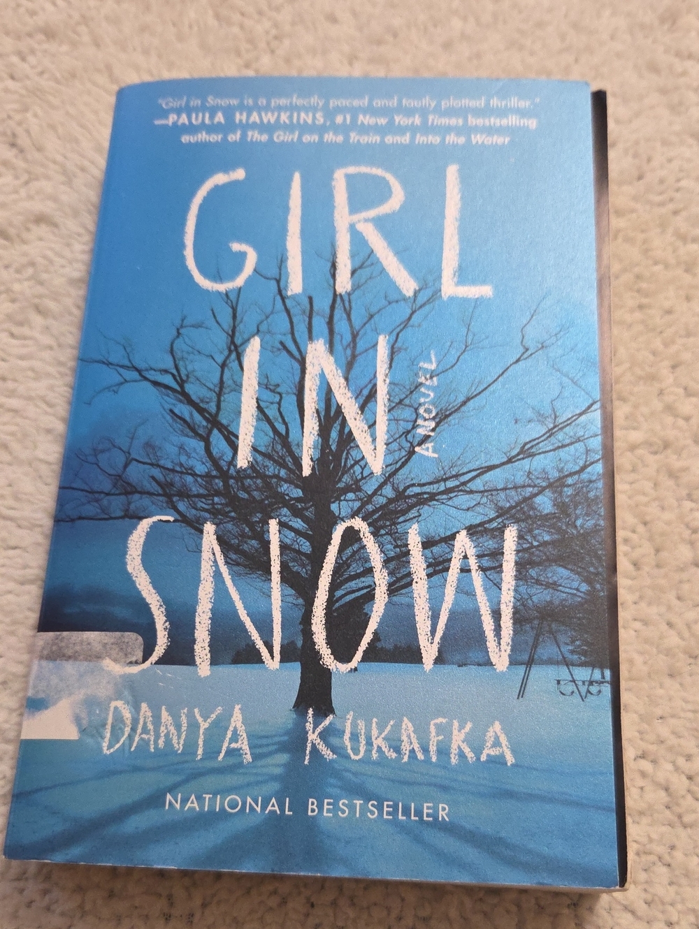 GIRL IN THE SNOW PAPERBACK NOVEL